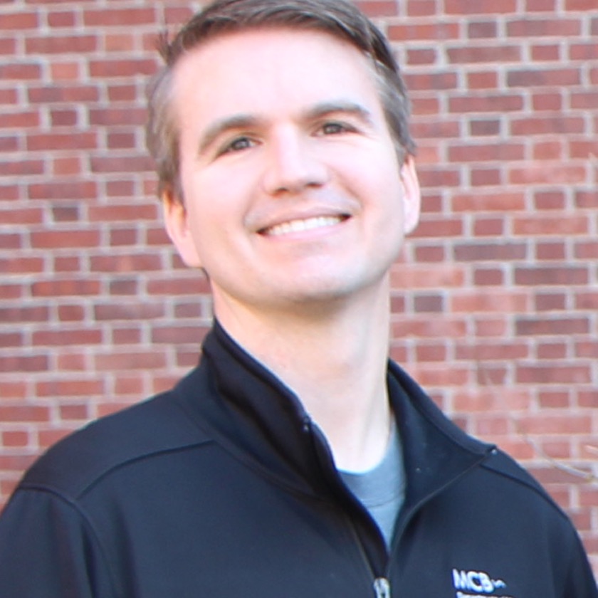 Portrait of Brandon Logeman, principal investigator of the Logeman Lab
